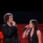 Josh Groban e Andrea in Canto alla vita