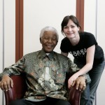 Sharon e Nelson Mandela